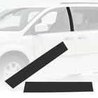 Front Left Right B Pillar Molding Trim Abs For Dodge Grand Caravan Black 926445