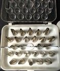 Vintage Wilton Decorating Piping Tip Set  26 Tips  With Case