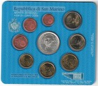 2006 Republic Of San Marino - Divisional Coins - Complete Series Bu