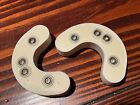 Old Vtg Bike Riddell Vsr1 Vsr3 Football Helmet Foam Jaw Pads Fit Schutt 1    Nos
