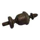 Vintage Antique Turned Wood Newel Post Finial Top Topper 4 5    B
