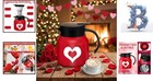 Stylish Red Stainless Steel Hot Beverage Dispenser - Perfect For Valentine s Day