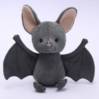 Jellycat Broox Bat Halloween Plush Toy Gray Brand New W  Tag dust Bag Best Gift