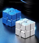 Party Favor  Infinity Flip Cube  Stress Relief Edc Fidget Toy - Matte Red