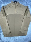 Condor Tactical Shirt Mens M Olive Green Combat Long Sleeve 1 4 Zip Ripstop