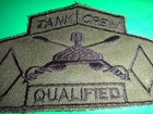 Us 5th Infantry Div   mechanized  Tank Crew Qualified Patch From Vietnam War Era