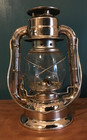 Dietz Comet Lantern In Chrome nickel Plate