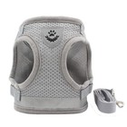 Pet Harness Leash Kit For Small Medium Dog Cat Reflective Puppy Chest Strap Vest