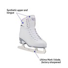 Jackson Ultima Softskate Womens girls Figure Skate 7 Women s White purple