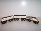 Eurostar Brio Wooden Trains Of The World 3 Piece Train 33424 Fits Thomas Track