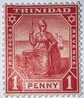 Travelstamps  1906-1909 Trinidad Stamps Scott   106  Mint  Original Gum  Hinged