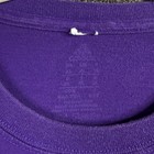 Los Angeles Sparks Shirt Mens Xl Purple Adidas Wnba Basketball Graphic Tee