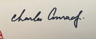 Charles Conrad Jr  Nasa Astronaut Apollo 12 Autographed Signed Card Moon Landing