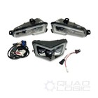 Polaris Sportsman 450 570 850 1000 Black Led Halo Pod And Headlight Kit 2413432
