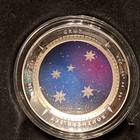 2012 Australia Southern Sky Crux Proof Silver Domed 5  Coin W  Tin Sleeve Coa A1