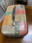 American Touristor Custom Decor Train Makeup Vanity Mirror Carry-on Case Vintage