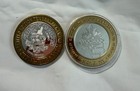 2 Circus Circus Eldorado Casino Reno Nevada  10 Elephant 999 Silver Strike Token