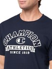 Champion Men s Short Sleeve Jersey Tee Navy Medium