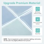 Commomy Thicker Retro Blue Peel And Stick Tiles - 10 Pcs Of 12  X 12  - 3d Adhes