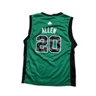 Adidas Boston Celtics Basketball Jersey Number 20 Allen Green Womens L