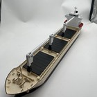 Unpainted Version  Ho Scale Built Bulk Cargo Ship 28    Long