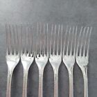 Christofle Perles 6pcs Silverplate Flatware Standard Fork Very Good