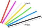 700 Pcs 4  Metallic Twist Ties  7 Colors For Bakery Ties  Candy Bags  Coffee Bag