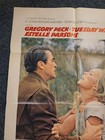 I Walk The Line Movie Poster  Original  Folded  One Sheet  Year 1970