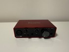 Used Focusrite Scarlett Audio Interface   Akg P120 Microphone Recording Studio