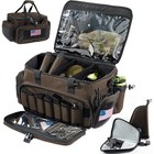 Quality Tactical Range Bag W  Two Lockable Pistol Cases   Molle System New