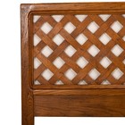 1970s Henredon Artefacts Lattice Mid Century Modern Wood Headboard- Twin Size