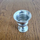 Rare Antique 1920 Phi Sigma Delta Fraternity Silver Weighted Kiddush Cup Balfour