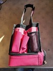 Tote Ally Cool On The Go Pink   Black Multi Purpose Craft Tool Bag