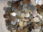 Estate Find Foreign World Coin 10 Pound Mix Lot Some Silver