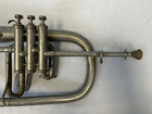 Vintage  wonder Super  Made By A f  Rousseau Silver Flugelhorn   Mouthpiece
