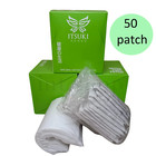 Original 1box 50pcs Health Itsuki Kenko Cleansing Detox Foot Pads  patch  Herbal