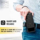 For Galaxy S25 S24 Fe S23 S22 Belt Clip Holster Hybrid Phone Case Cover