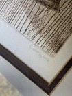William Coombs    lantern    Signed Etching Coa Numbered Oxford Art Galleries Framed