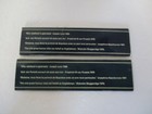 Madame Tussaud Exhibition Giant Matchbooks  London Photo Card Venture Matches