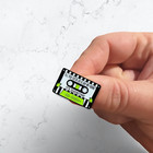 It   s Showtime - Cassette Tape Enamel Pin     Beetlejuice Inspired Retro Horror Pin