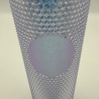 Starbucks Platinum Silver Diamond Studded Tumbler Cup 2019 Holiday Venti 24 Oz
