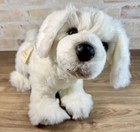 Yomiko Russ Realistic White Labrador Retriever Puppy Plush Dog Vintage Y2k Soft