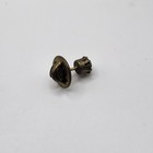 Vintage Ks2 Gold Tone Black Stone Tie Tack Pin Lapel Pin Jewelry Accessory Gift