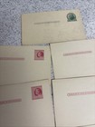 Vtg Green Thomas Jefferson Benjamin Franklin 1 2 Cent Postal Cards  17  Unused