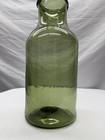 Antique 1800 s - Green Wide Mouth French Storage Jar 