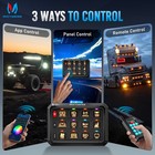 Mictuning 12 Gang Wireless Switch Panel W  Smart App  remote Control For Vehicle