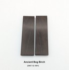 Birch  Ancient Bog Knife Scales  matching Pair  - You Pick Size   Grain