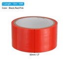 Non Stick Static Tapes 2in X 50ft 3 Roll Duct Tape For Organizing Cable 3 Colors