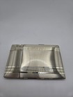Vintage Elgin American Sterling Silver Cigarette Case   Lighter  untested 
