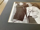 Masters Arnold Palmer Jack Nicklaus  Signed  8x10 B w Matted 11x14 Psa  Aq08136